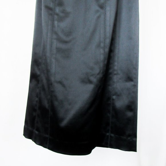 BEBE Vintage 90s Strapless Dress Little Black Dress Cocktail Party Size-S - Picture 4 of 14
